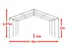 Seră pro 6x3x2,87m