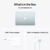 cumpără Laptop Apple MacBook Air 13" M4 10c/8g 16/256GB Sky Blue MC6T4 în Chișinău 