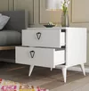 купить Тумбочка Trendy Versa, Alb, 52x55x45cm в Кишинёве 