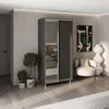 cumpără Dulap my-STYLE C10H2T05AM02-U22, 100x220, антрацит în Chișinău 