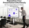 купить Стойка напольная для TV Horion HK76G2 65", 75", 86", mobile stand Interactive Displays в Кишинёве 