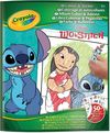 купить Набор для творчества Crayola 04-0900G Color&Sticker Book Lilo&Stitch в Кишинёве 