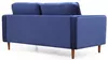 купить Диван Trendy Roma Albastru Marin, 90x70x175cm (2 locuri) в Кишинёве 