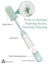 купить Посуда для кормления Momcozy LS002-GE12NB-A Perie pentru biberoane electrica Push-Press Green в Кишинёве 