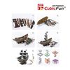 cumpără Set de construcție Cubik Fun T4005h 3D puzzle Corabie de pirați Răzbunarea Reginei Anne, 155 elemente în Chișinău 