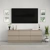 cumpără Comodă TV MebelStar NEO 6S 150x43x53 Cashmere (MBS-1282) în Chișinău 