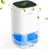 купить Осушитель воздуха EvoAir HUMIX300, 300ml/24h, Silentios, Lumina Ambientala în 7 culori, Alb в Кишинёве 