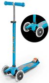 купить Самокат Micro MMD085 Maxi Deluxe LED Carribean Blue в Кишинёве 