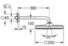 купить Верхний душ Grohe Tempesta 250 Cube 26682000 в Кишинёве 