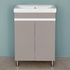 купить Шкаф под умывальник Bayro Trend Duo Como/Moduo 600 light grey в Кишинёве 