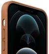 купить Чехол для смартфона Apple iPhone 12 Pro Max Leather Case with MagSafe Saddle Brown MHKL3 в Кишинёве 