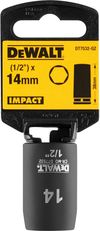 купить Набор головок, бит, насадок DeWalt DT7532 cap hexagonal impact DT7532 (Scurte) 14mm 1/2 в Кишинёве 