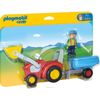 купить Конструктор Playmobil PM6964 Tractor with Trailer в Кишинёве 