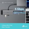 купить USB Hub TP-Link UH5020C USB-C Hub, 5in1 в Кишинёве 