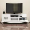 купить Тумба напольная для TV Trendy Sultan, Alb 130x50x45cm в Кишинёве 