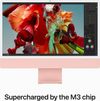 купить Компьютер моноблок Apple iMac 24" Retina 4.5K M3 8c/10g 256GB Pink MQRT3 в Кишинёве 