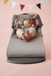 Balansoar BabyBjorn Bliss Light Grey, 3D Jersey cu bara de jucarii 