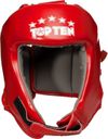 Защитный кожаный шлем для головы "AIBA" - TOP TEN