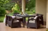 купить Садовая мебель Keter Corfu II Fiesta Brown/Oat (258945) в Кишинёве 
