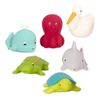 купить Игрушка для купания Battat BT2605Z Set jucarii pentru baie Animale Marine 6 buc, cod 57824 в Кишинёве 