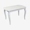 купить Комплект стол и стулья Evelin di Costacurta стол HV-29V White + 4 стула YTC-064Wh UF910-01 Light beige в Кишинёве 