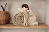 cumpără Set de perne si plapume Jollein 516-511-67051 Paturica Soft Waves Nougat, 75x100 cm în Chișinău 
