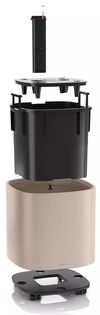купить Цветочный горшок Lechuza Pila Planter, Sand Brown в Кишинёве 