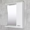 купить Зеркало для ванной Bayro Demo 860x750 правый белый в Кишинёве 