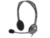 cumpără Logitech Stereo Headset H111, Headset: 20Hz-20kHz, Microphone: 100Hz-16kHz, 1.8m cable, 1 x mini-jack 3.5mm, 981-000593 (casti cu microfon/наушники с микрофоном) în Chișinău 