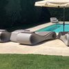купить Шезлонг с матрасом состоит из Шезлонг Лежак LYXO SLICE TAUPE relax bed LT301-000001-120 + Диванная подушка LYXO SLICE CUSCINO BROWN non-water resistant cushion CU301-000021-299 (Комплект Шезлонг + Матрас для Лежак Массажная кушетка для сада террасы бассейна) в Кишинёве 
