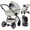 купить Детская коляска Tutis 2in1 UNO5+ Leather 2/1 Black Sesame (1402168) в Кишинёве 