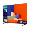 55" LED SMART TV Hisense 55A6K, Real 4K, 3840x2160, VIDAA OS, Black 