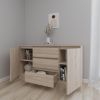 cumpără Comodă Smartex (16196) Т4 100cm Stejar Deschis în Chișinău 