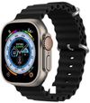 cumpără Curea Dux Ducis Ocean Wave Version Apple Watch 42MM/44MM/45MM, Black în Chișinău 