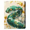 cumpără Tablou pe numere BrushMe BS54118 (în cutie) Șarpe smarald cu culori metalizate în Chișinău 
