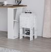 купить Тумбочка Trendy Ema, Marmura de Carrara, 30x55x30cm в Кишинёве 