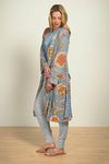 купить Домашний текстиль Pip Studio 51.510.741 Nisha Kimono Matata Blue XL Blue в Кишинёве 