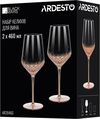 купить Посуда для напитков Ardesto AR2646G Black Mars Favola 460ml 2buc в Кишинёве 