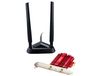 купить ASUS PCE-AC56 Dual-band Wireless AC1300 PCI-E Adapter, 2.4Ghz/5Ghz, IEEE 802.11 a/b/g/n/ac, AC1300 enhanced AC performance: 400+867 Mbps (placa de retea wireless WiFi/сетевая карта WiFi беспроводная) в Кишинёве 