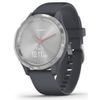 купить Смарт часы Garmin vivomove 3S, S/E EU, Silver, Granite Blue, Silicone в Кишинёве 