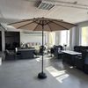cumpără Umbrelă de gradină Hydro S 0431110, pe picior, Maro în Chișinău 