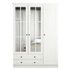 cumpără Dulap Trendy Kale 3 Mebran Kapak 210-Alb, 135x210x52cm în Chișinău 