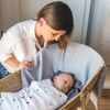 купить Babyono Одеяльце трикотажное бамбуковое в Кишинёве 