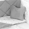 купить Детское постельное белье PernaMea Set lenjerie 8 piese Coronita Gri (PM.102145/2) в Кишинёве 