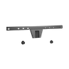 Wall Mount  Gembird "WM-S80F-01" Black 37"-80", 50kg, VESA:up 600x400 