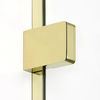 купить Душевая кабина New Trendy Eventa Gold Shine Rectangular R 100x100x200 cm 8mm EXK-4734 в Кишинёве 