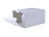 Коробка белая, универсальная, 110x165x80 мм (50 шт.) 