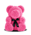 Медведь из розовых    роз 70 см