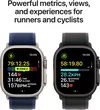 cumpără Ceas inteligent Apple Watch Ultra 2 2024 GPS + Cellular 49mm Black Titanium Case with Black Ocean Band MX4P3 în Chișinău 