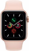 Apple Watch 5 40mm/Gold Aluminium Case With Pink Sand Sport Band, MWV72 GPS 